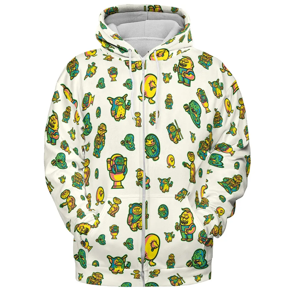 80s But Goodies All-over Print Hoodie - 4