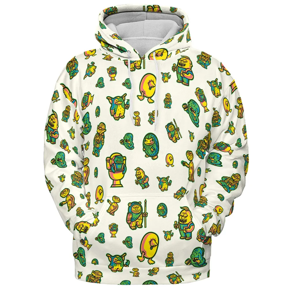 80s But Goodies All-over Print Hoodie - 3