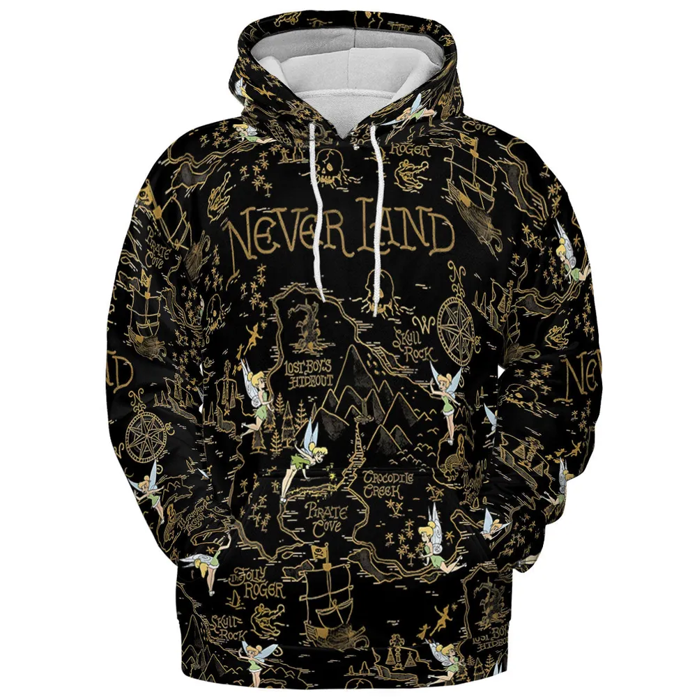 Finding Neverland Tinker Bell All-over Print Hoodie - 3
