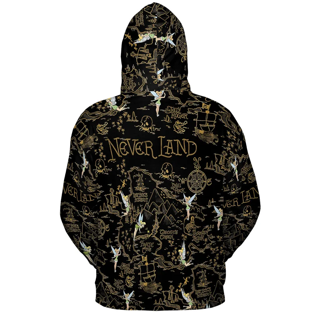 Finding Neverland Tinker Bell All-over Print Hoodie - 5