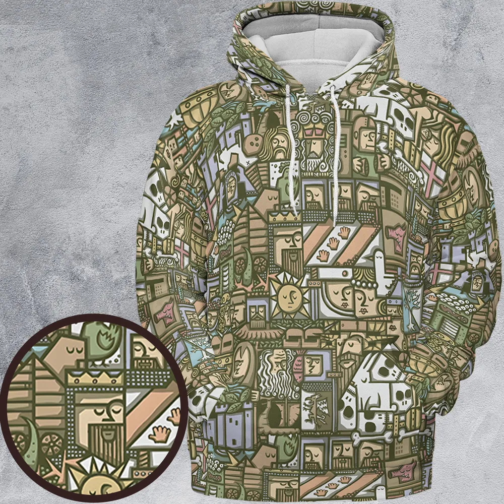 The Whole Grail Monty Python All-over Print Hoodie - 2