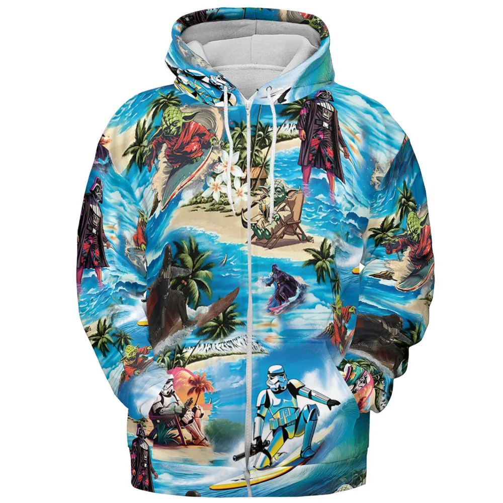 Star Wars Summer Vibes All-over Print Hoodie - 4