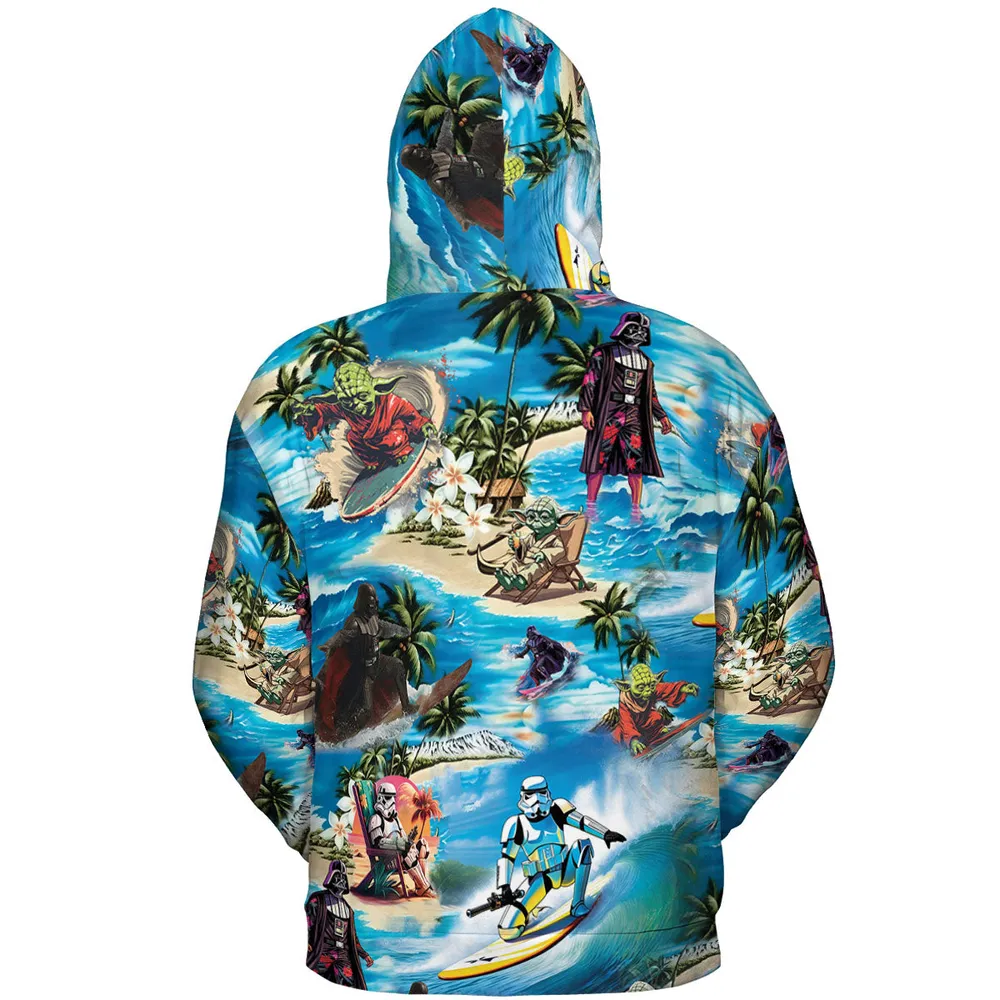 Star Wars Summer Vibes All-over Print Hoodie - 5