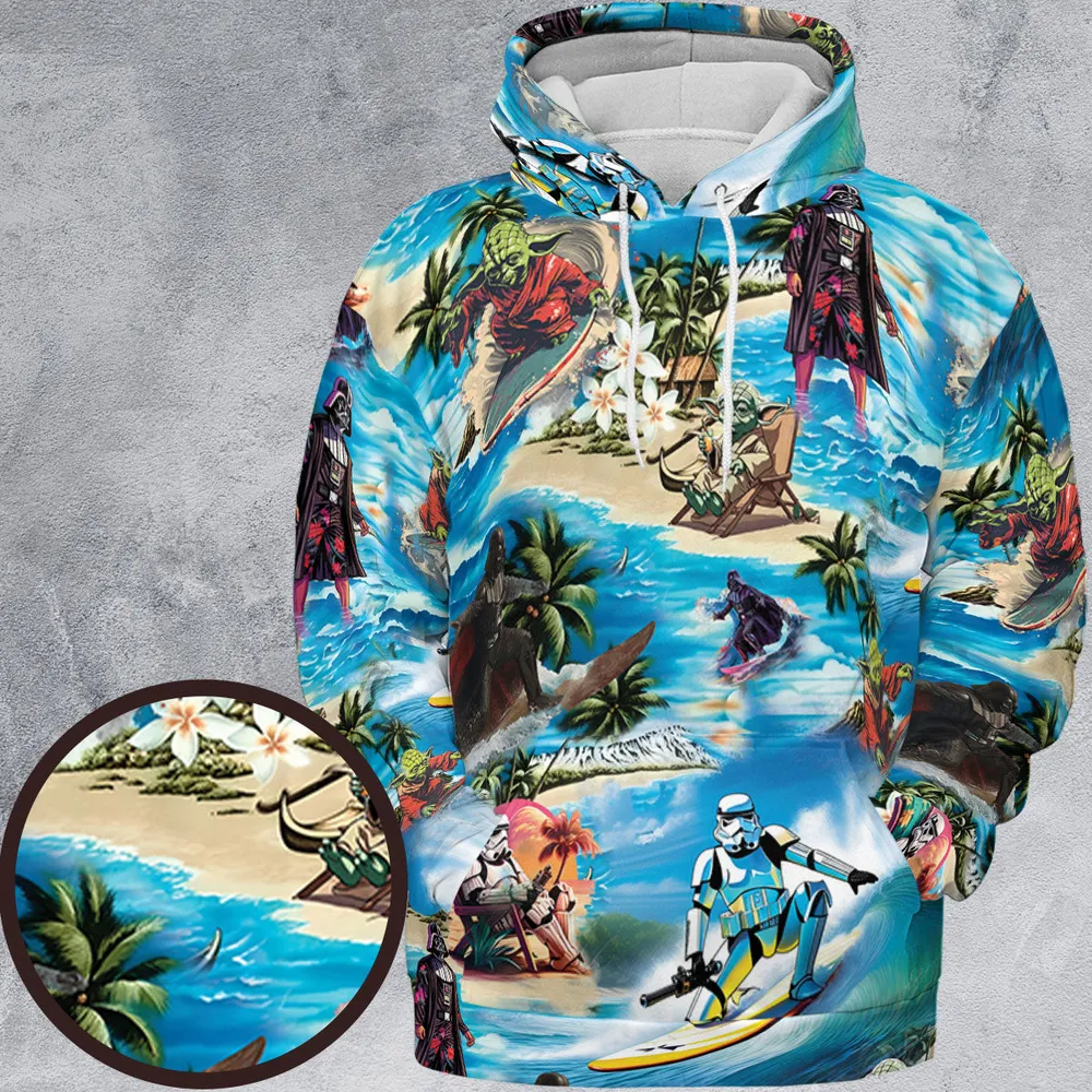 Star Wars Summer Vibes All-over Print Hoodie - 2