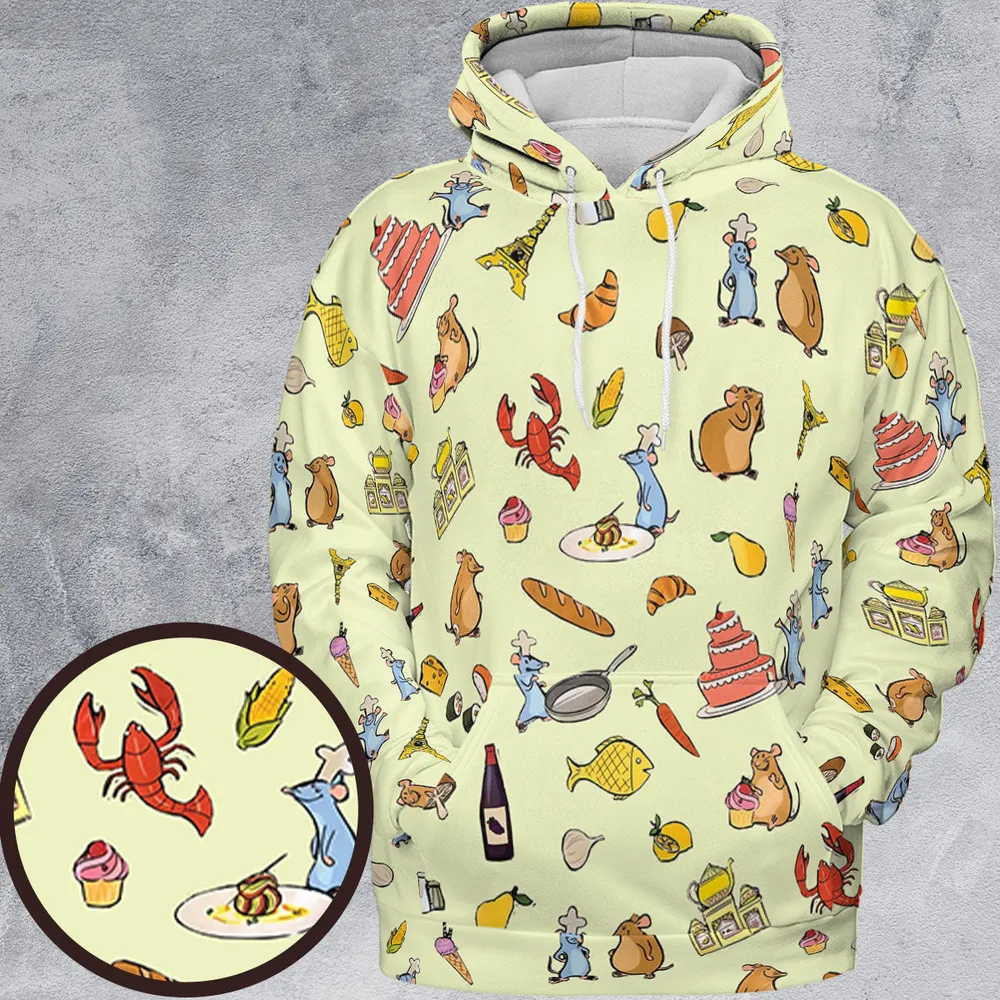 Chef Life Ratatouille All-over Print Hoodie - 2