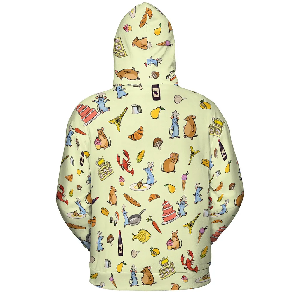 Chef Life Ratatouille All-over Print Hoodie - 5