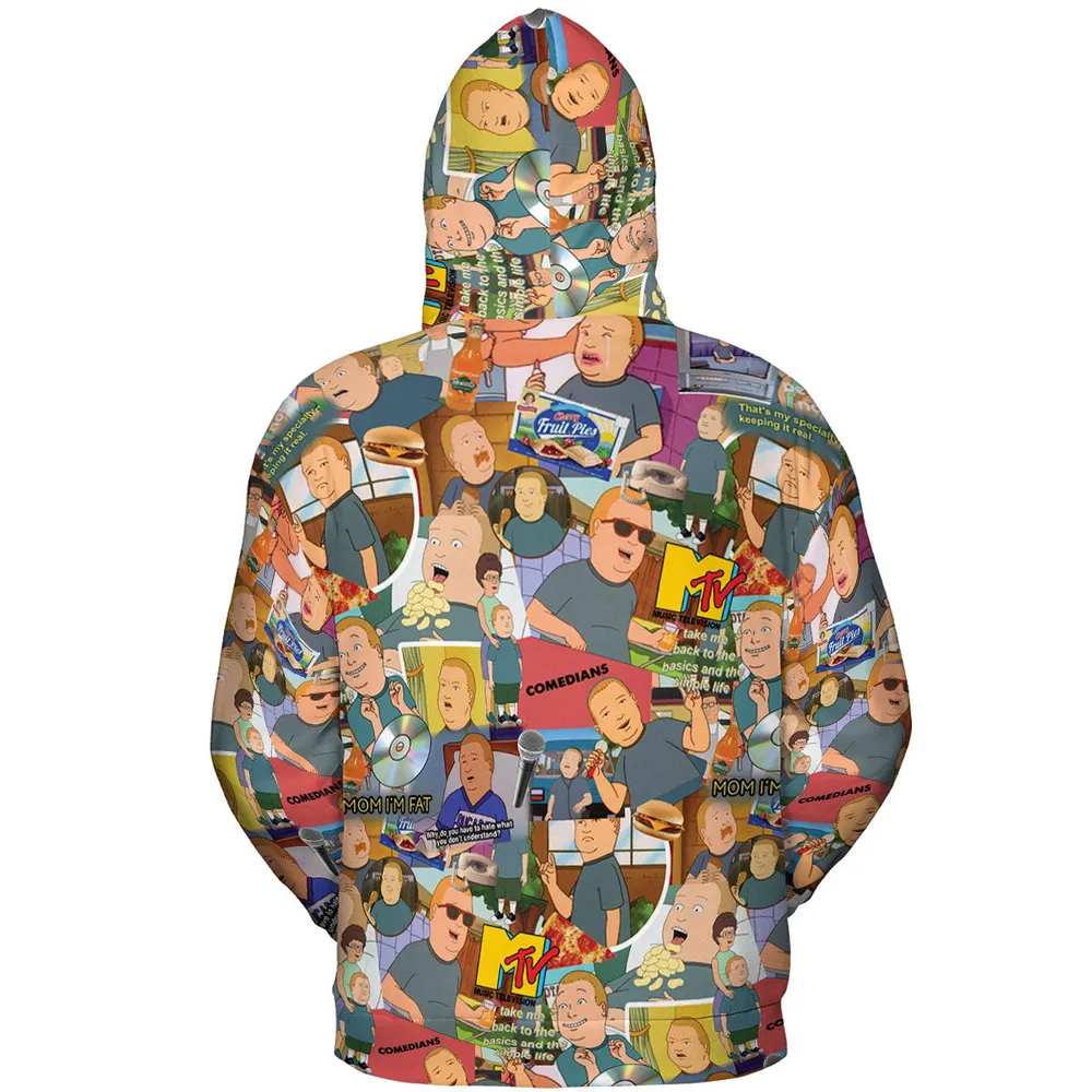 Bobby Face King Of The Hill All-over Print Hoodie - 5