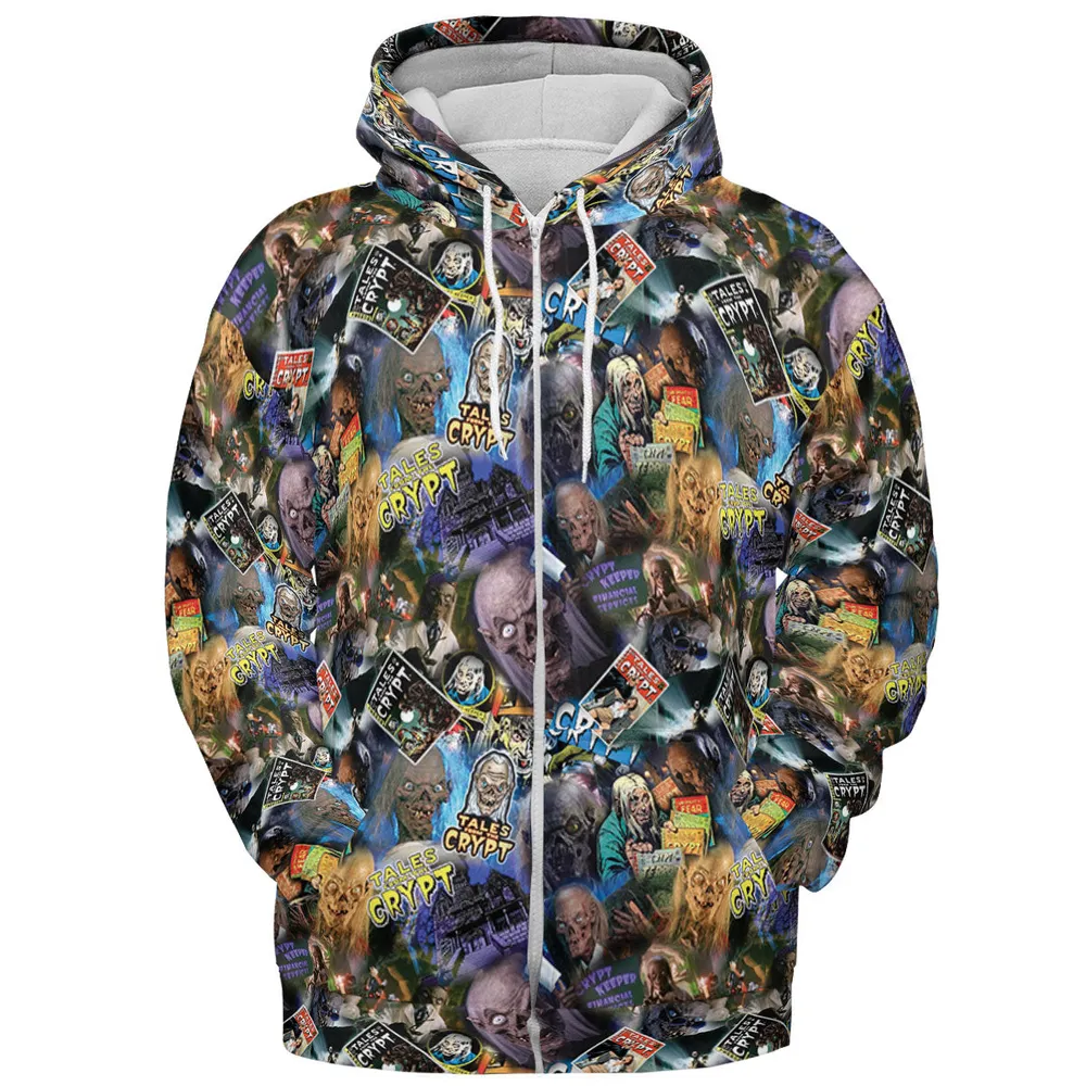 Tales from the Crypt All-over Print Hoodie - 4
