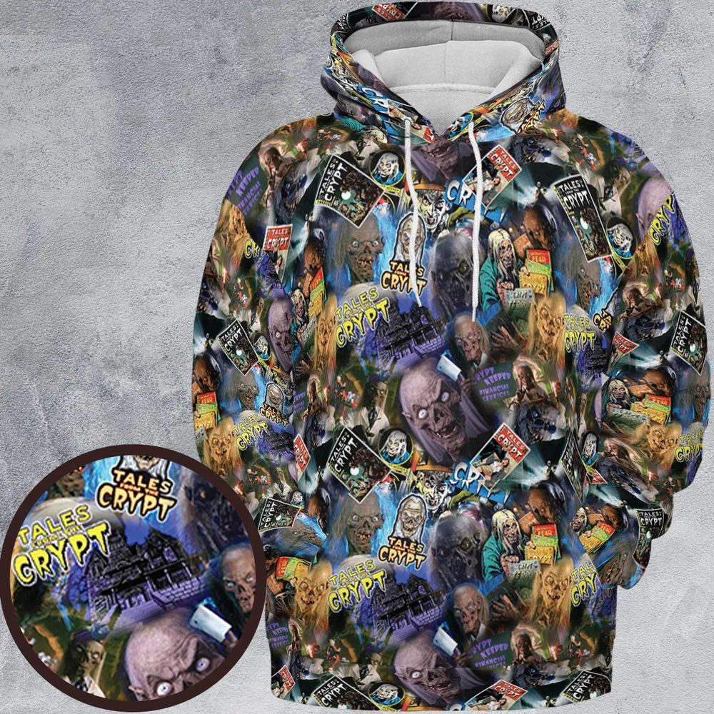 Tales from the Crypt All-over Print Hoodie - 2