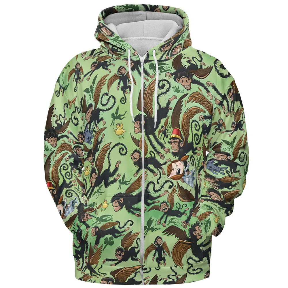 Flying Monkeys The Wizard Of Oz All-over Print Hoodie - 4