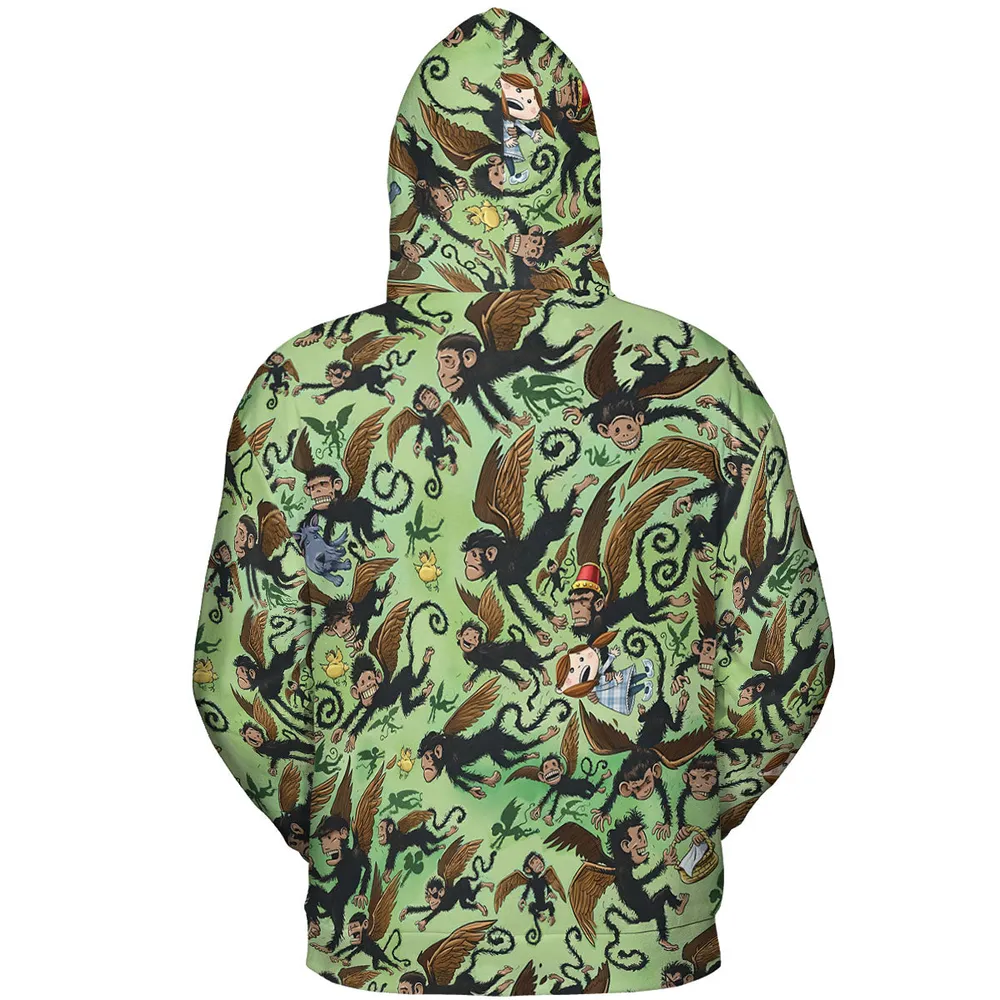 Flying Monkeys The Wizard Of Oz All-over Print Hoodie - 5