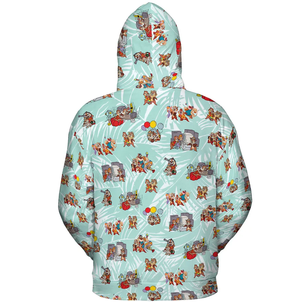 Rescue Team Chip 'n Dale Rescue Rangers All-over Print Hoodie - 5