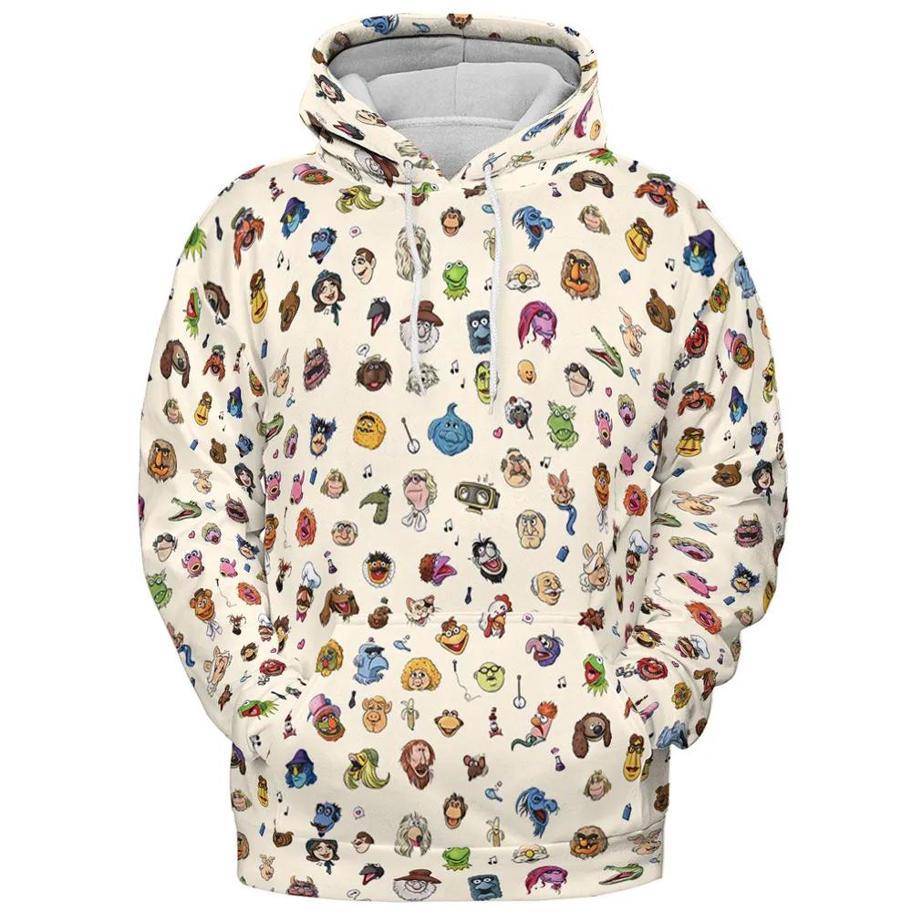 The Muppets Characters All-over Print Hoodie - 3