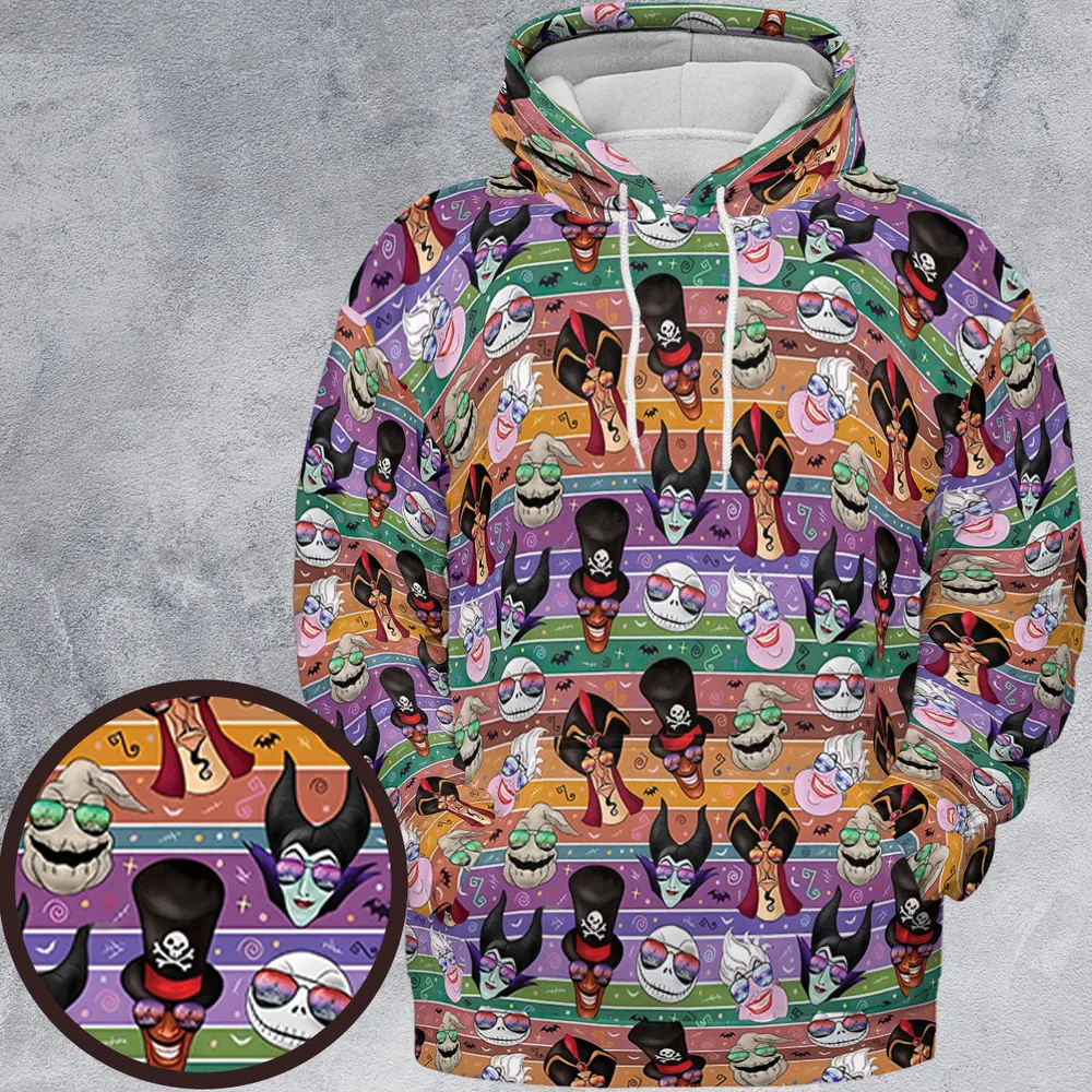 Chillin' like a Villain Summer Vibes All-over Print Hoodie - 2
