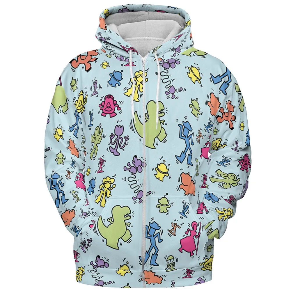 Toy Art Toy Story All-over Print Hoodie - 4