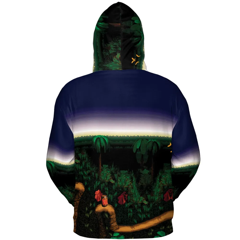 Barrel Cannon DonKey Kong All-over Print Hoodie - 5