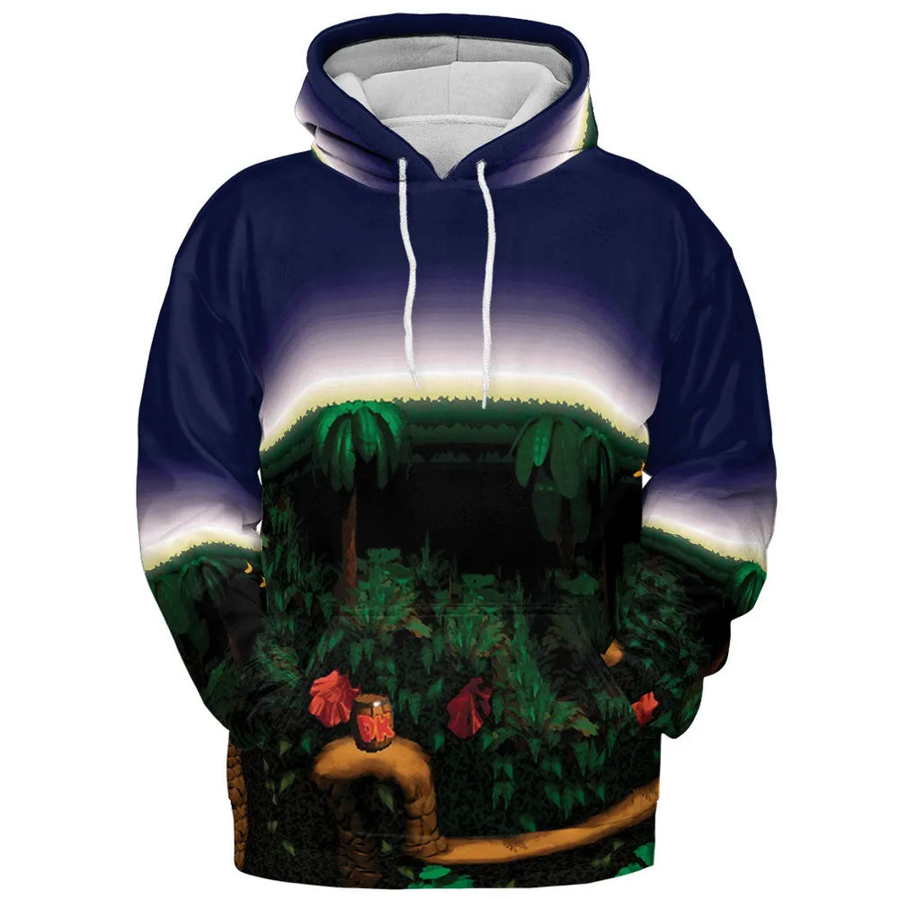 Barrel Cannon DonKey Kong All-over Print Hoodie - 3
