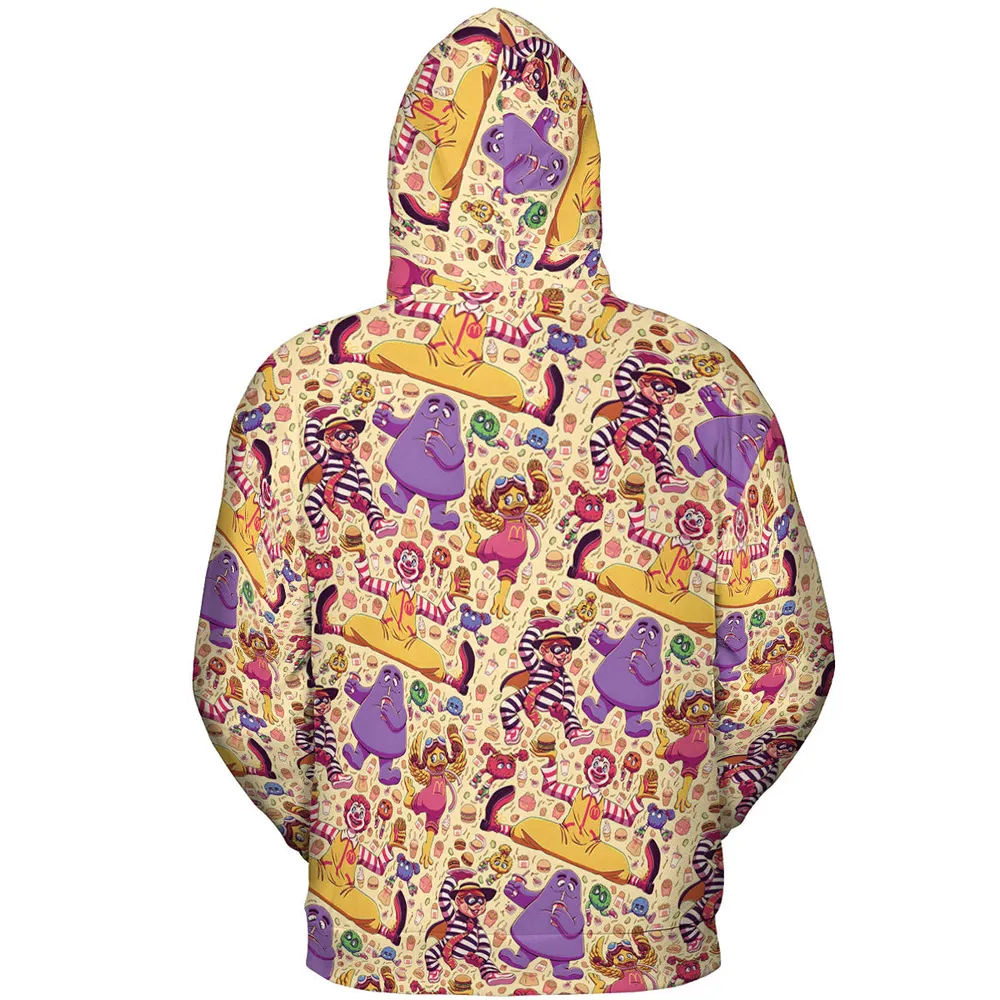 The McDonald's Gang All-over Print Hoodie - 5