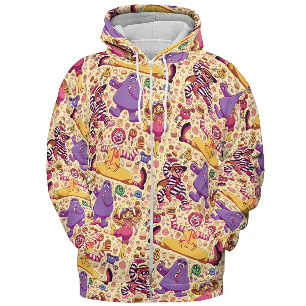 The McDonald's Gang All-over Print Hoodie - 4