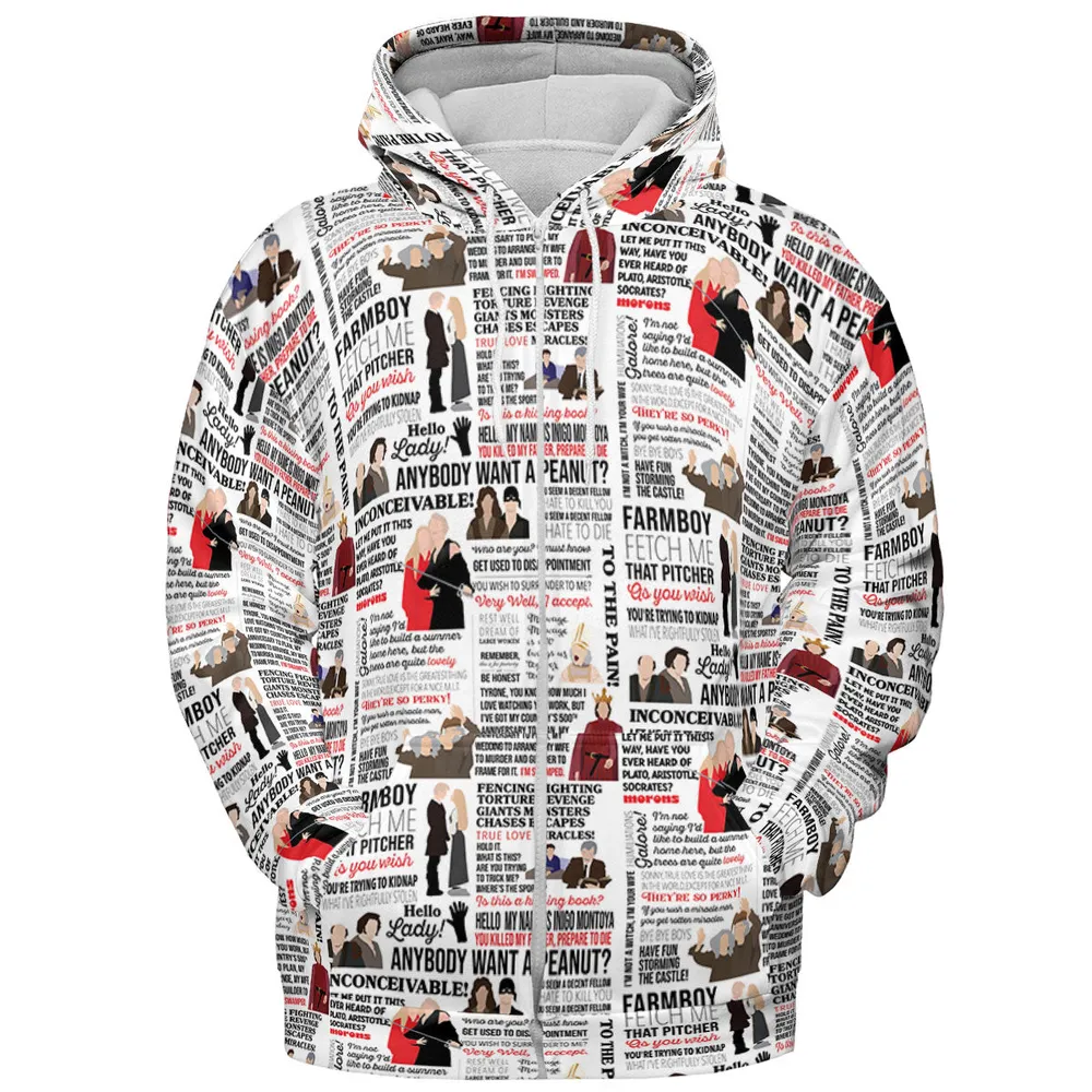 Inconceivable Quotes All-over Print Hoodie - 4