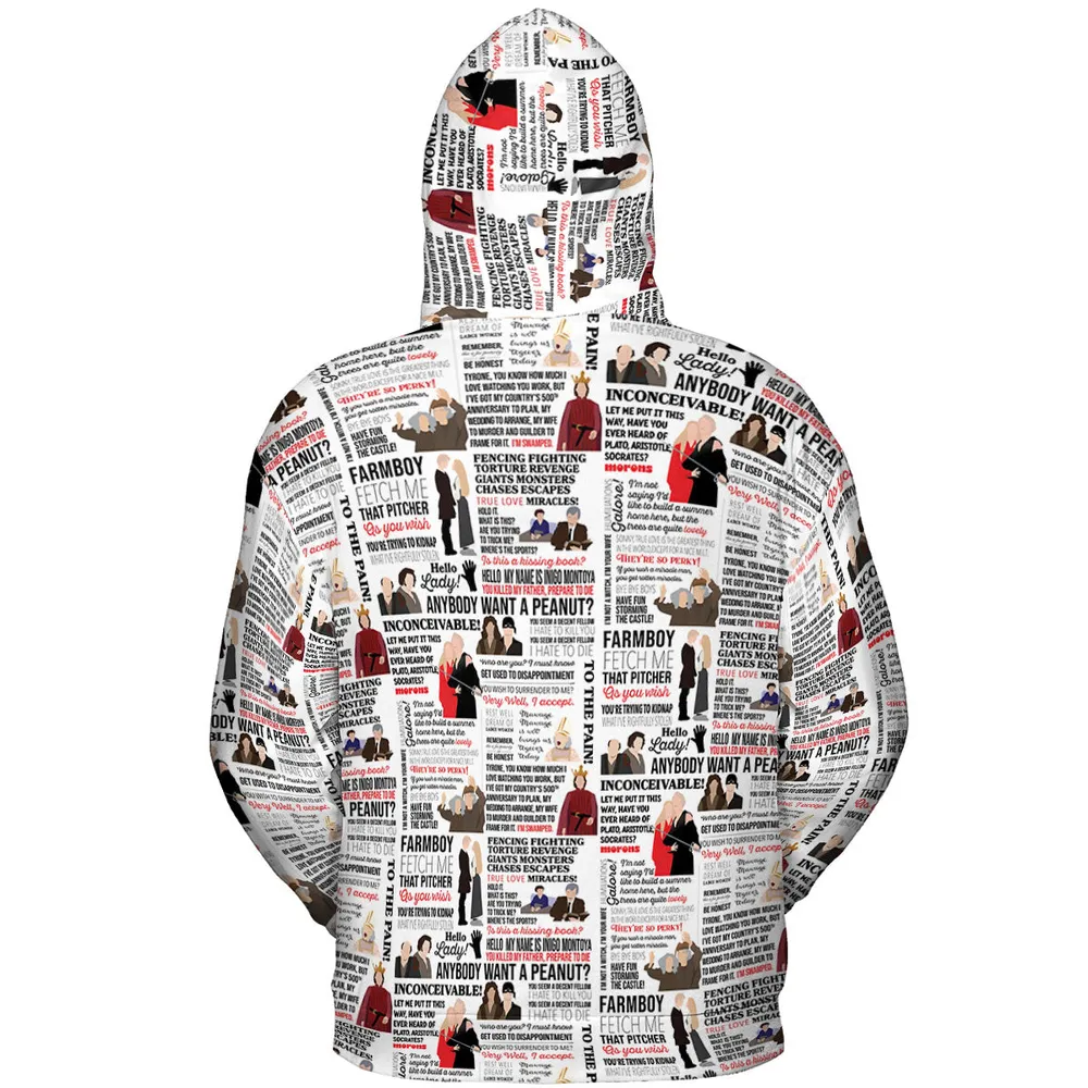 Inconceivable Quotes All-over Print Hoodie - 5