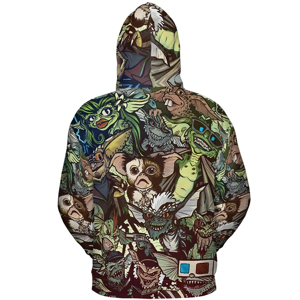Tropical Gremlins All-over Print Hoodie - 5