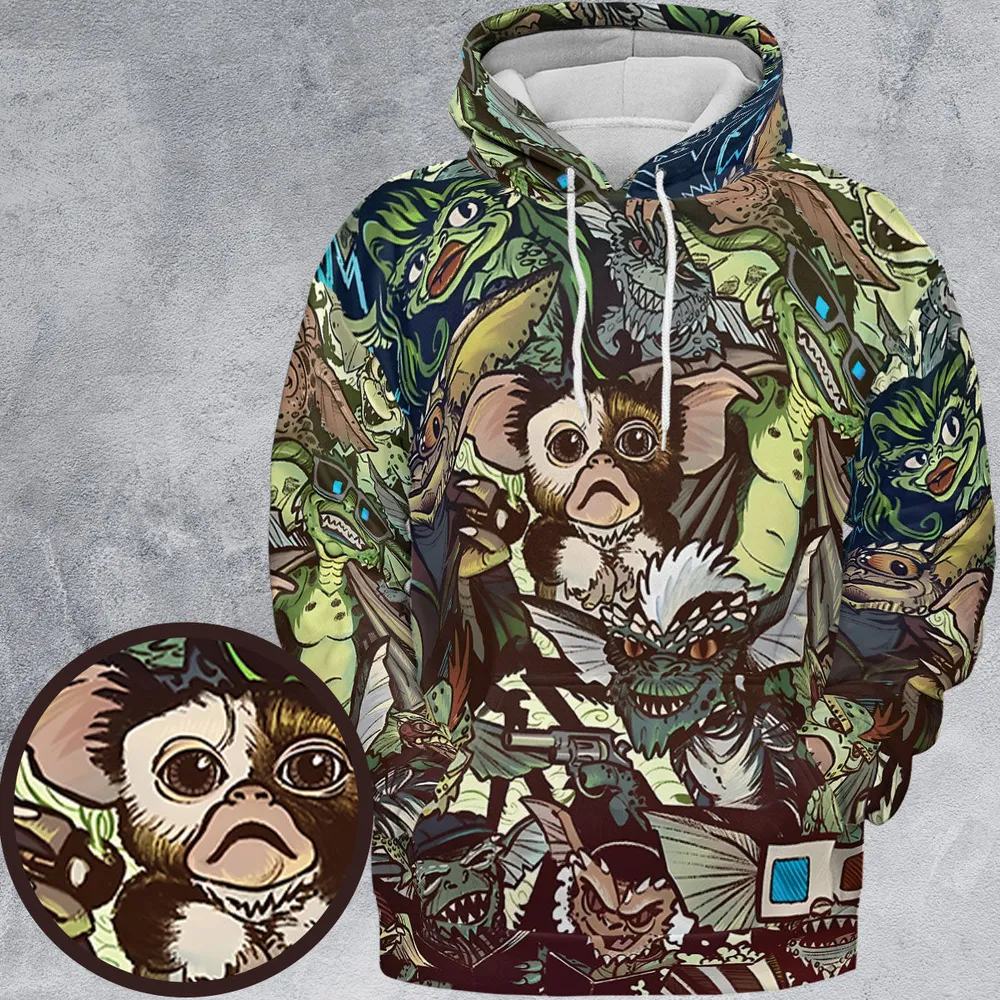 Tropical Gremlins All-over Print Hoodie - 2