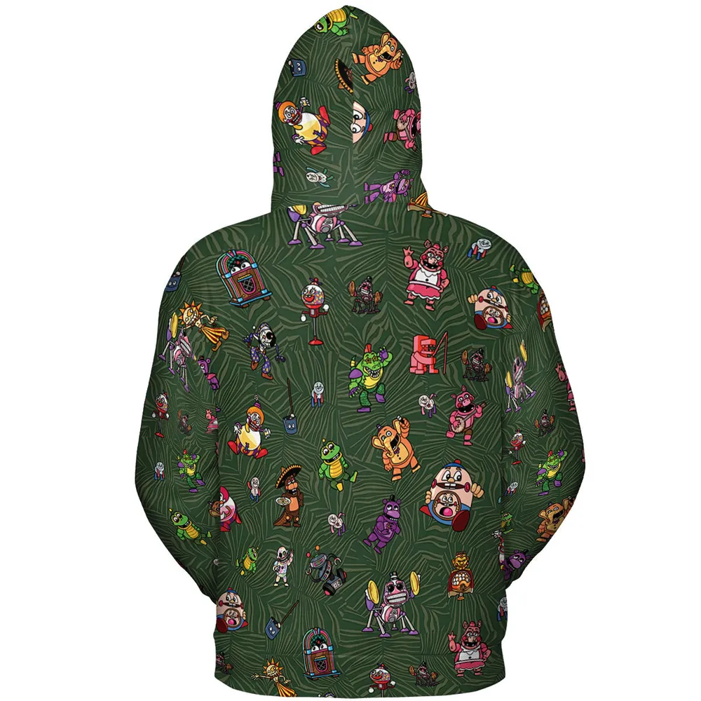 Five Nights at Freddy's Characters All-over Print Hoodie - 5