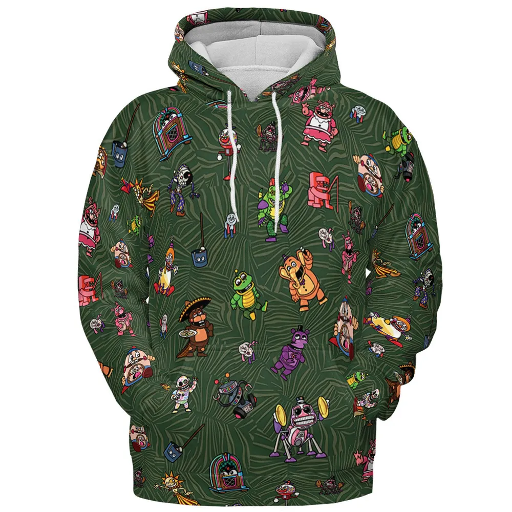 Five Nights at Freddy's Characters All-over Print Hoodie - 3