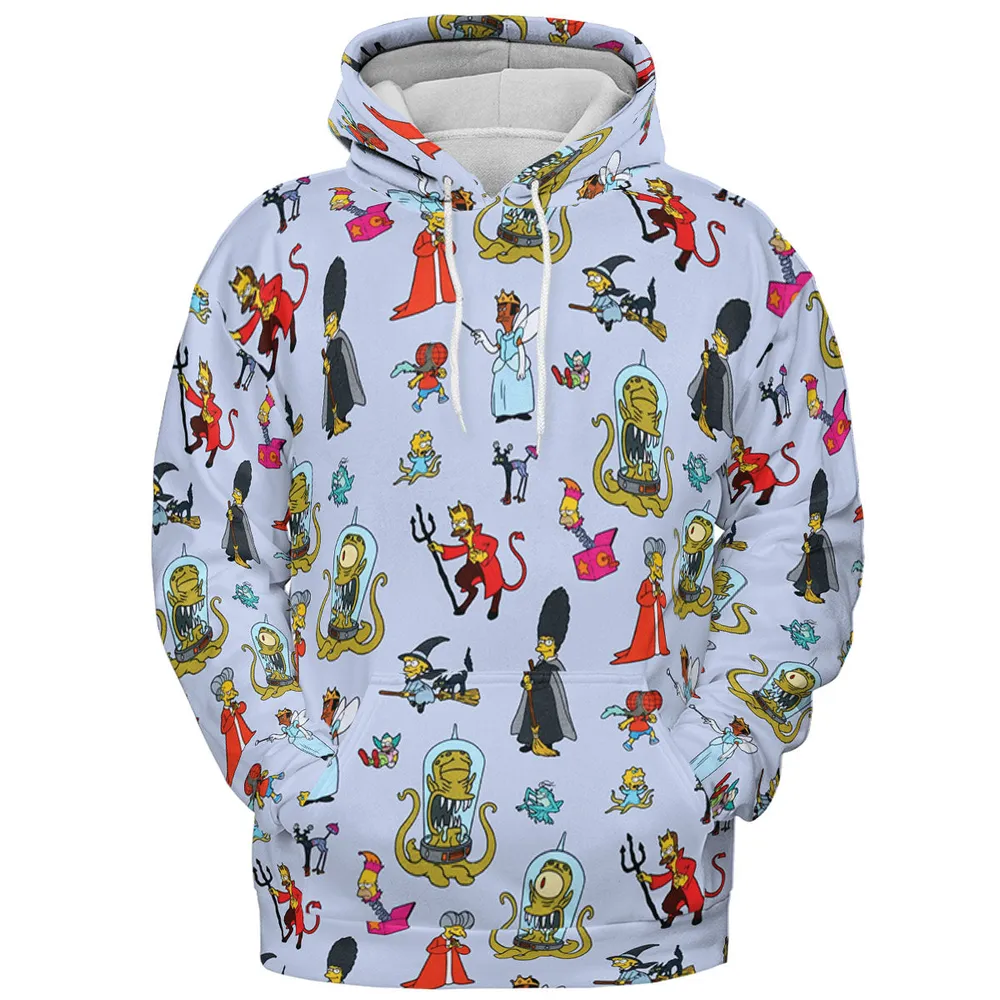 Halloween Costume The Simpsons All-over Print Hoodie - 3