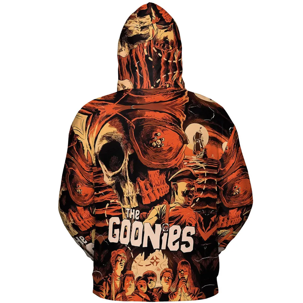 The Goonies Pattern All-over Print Hoodie - 5