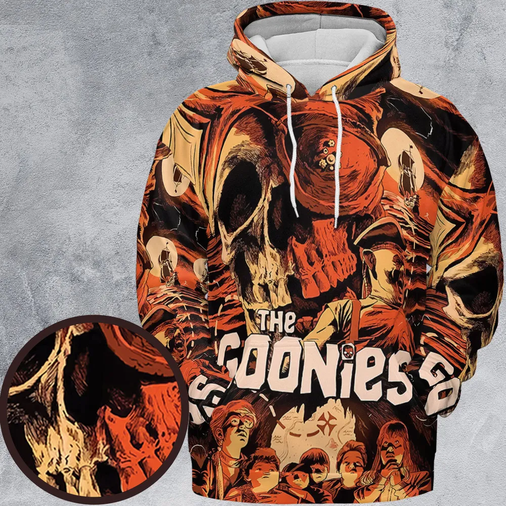 The Goonies Pattern All-over Print Hoodie - 2