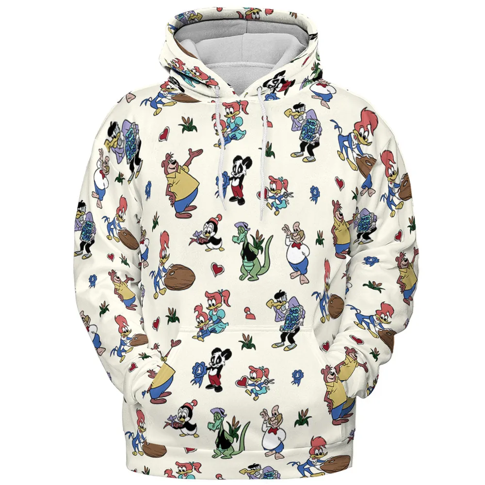 Woody Woodpecker Walter Lantz All-over Print Hoodie - 3