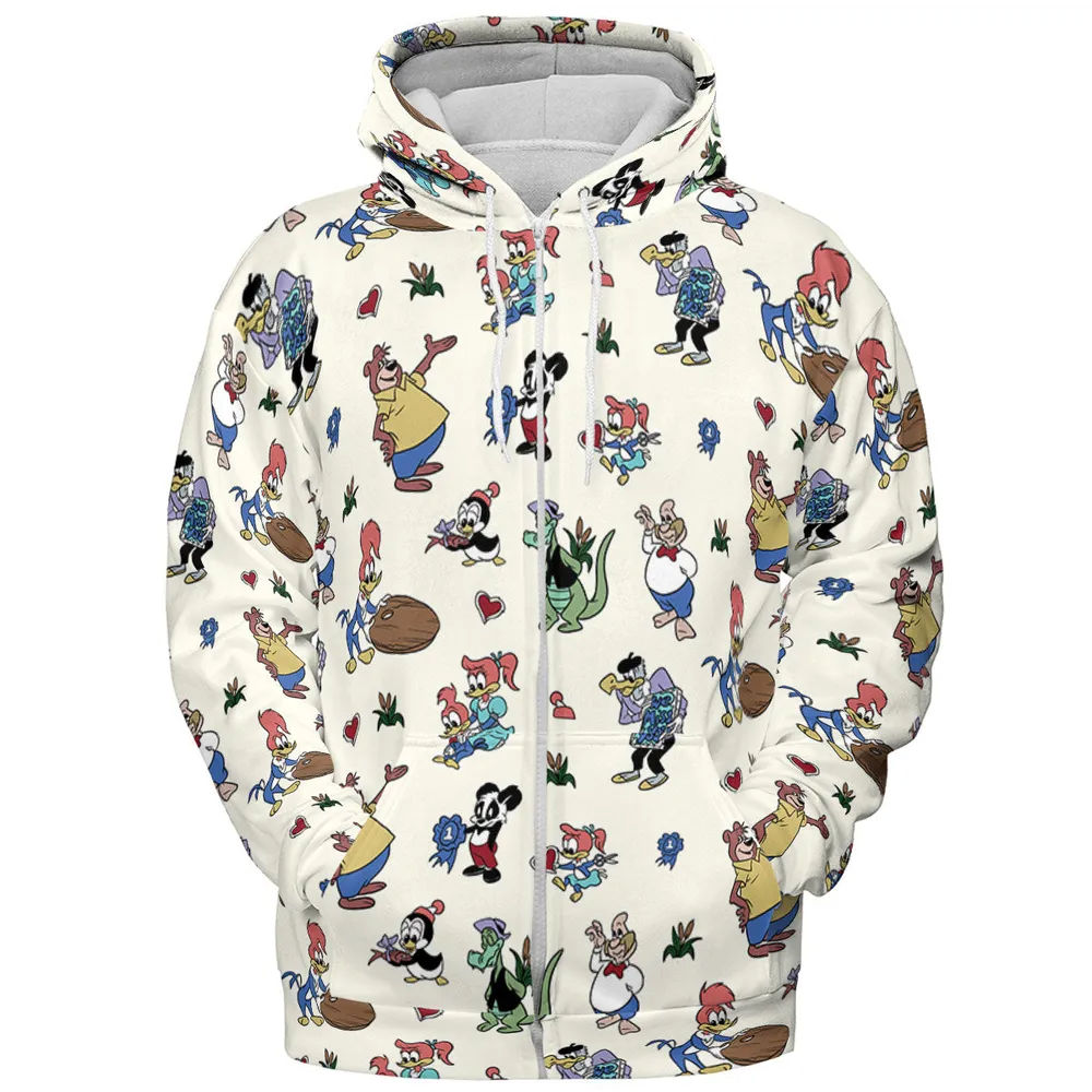 Woody Woodpecker Walter Lantz All-over Print Hoodie - 4