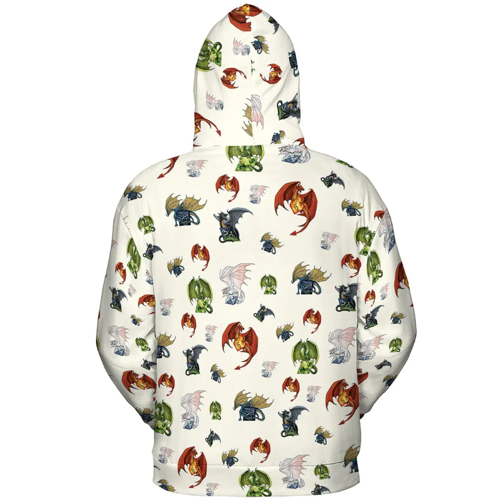 Dragon Dice DnD All-over Print Hoodie - 5