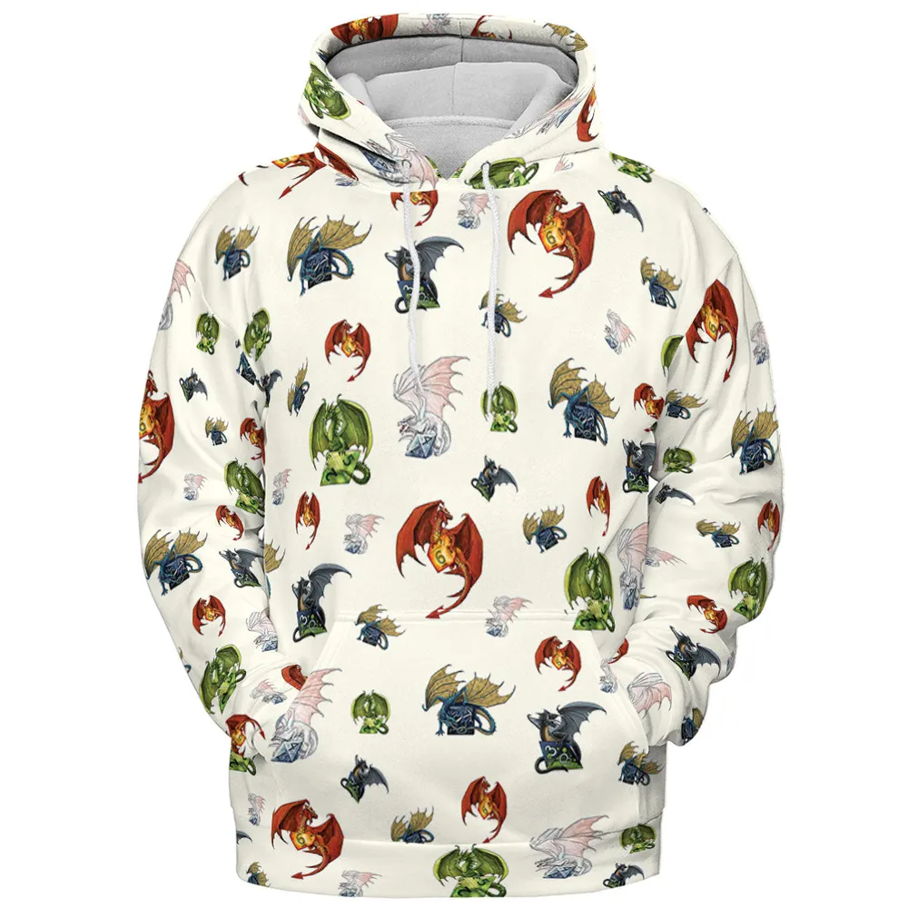Dragon Dice DnD All-over Print Hoodie - 3