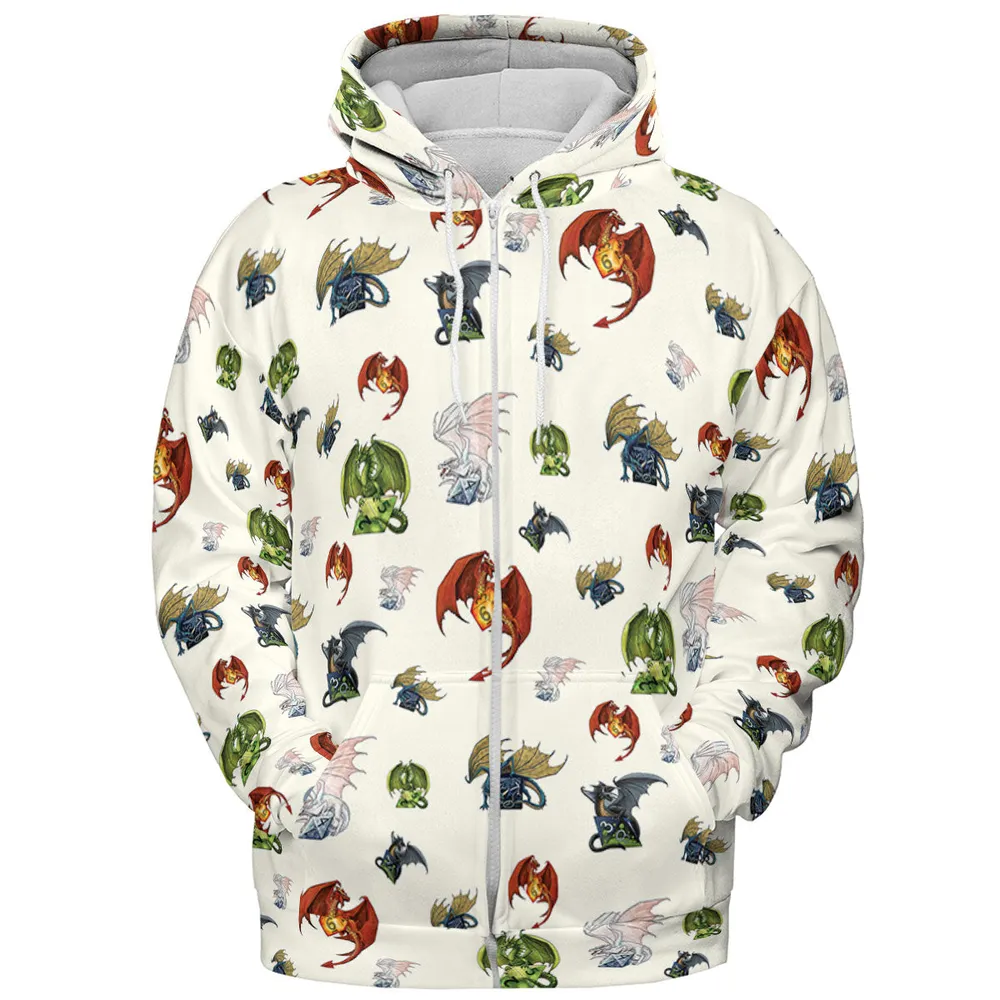 Dragon Dice DnD All-over Print Hoodie - 4