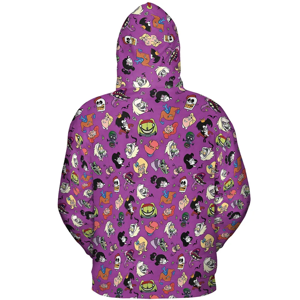 Beetlejuice Cartoon Vintage All-over Print Hoodie - 5