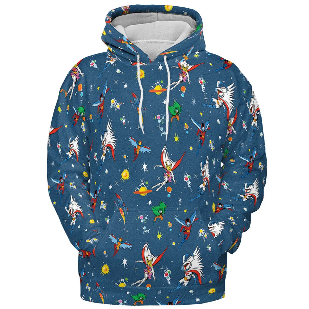 Battle of the Planets All-over Print Hoodie - 3
