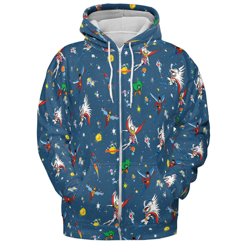 Battle of the Planets All-over Print Hoodie - 4