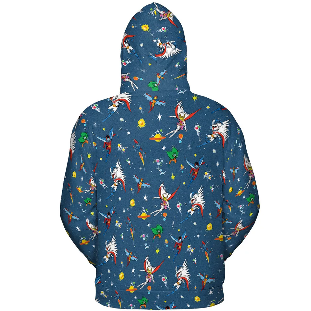 Battle of the Planets All-over Print Hoodie - 5