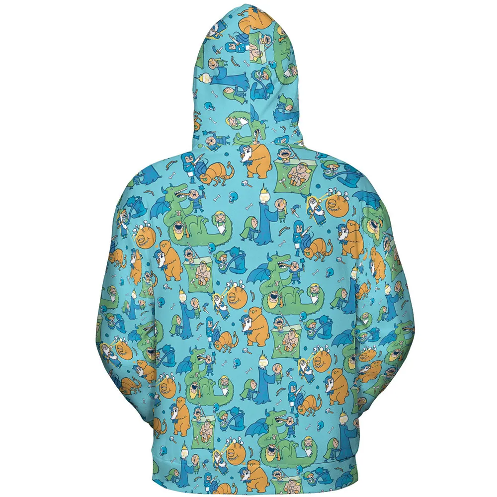 Total Party Kill DnD All-over Print Hoodie - 5