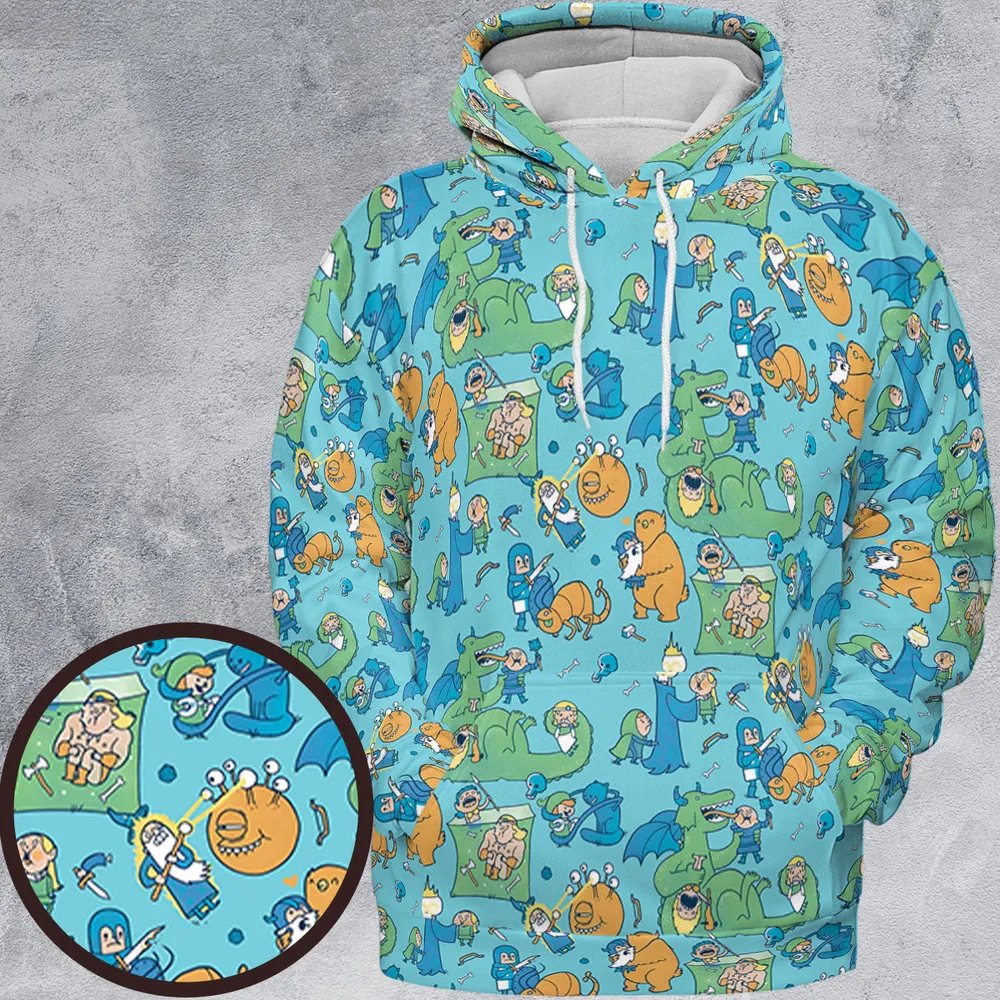 Total Party Kill DnD All-over Print Hoodie - 2