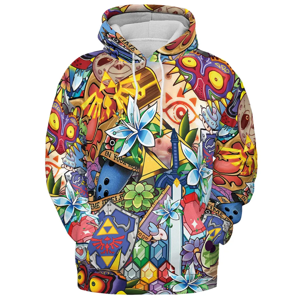 A Majora's Mask The Legend of Zelda All-over Print Hoodie - 3