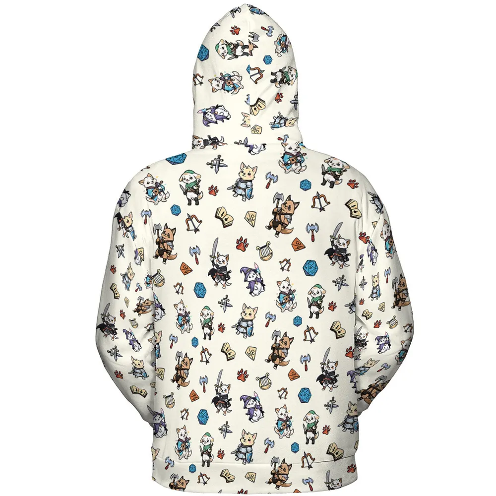 Dungeons and Dogs DnD All-over Print Hoodie - 5
