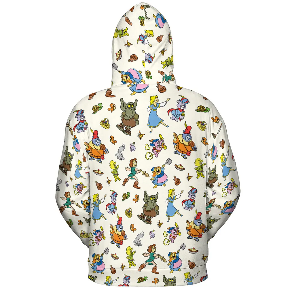 Gummi Bears Characters All-over Print Hoodie - 5