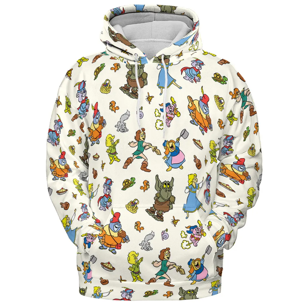 Gummi Bears Characters All-over Print Hoodie - 3