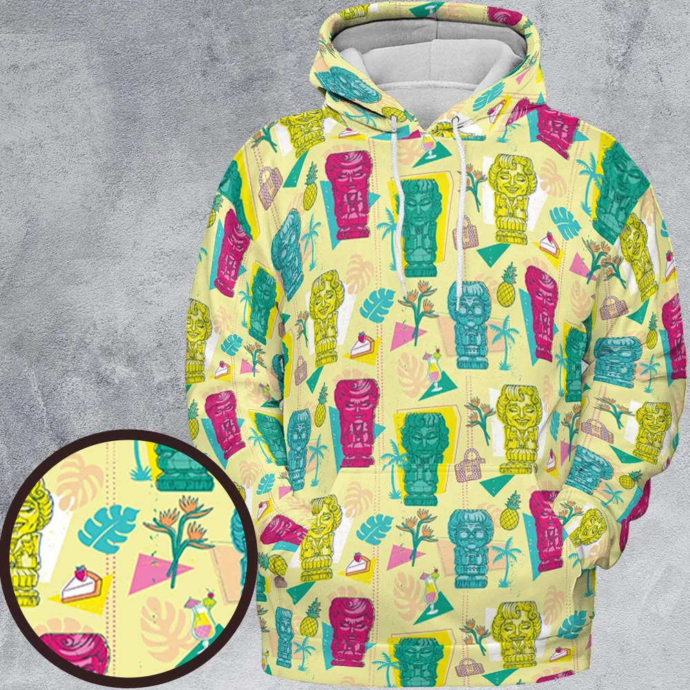 Golden Girls Tiki Shack Aloha All-over Print Hoodie - 2