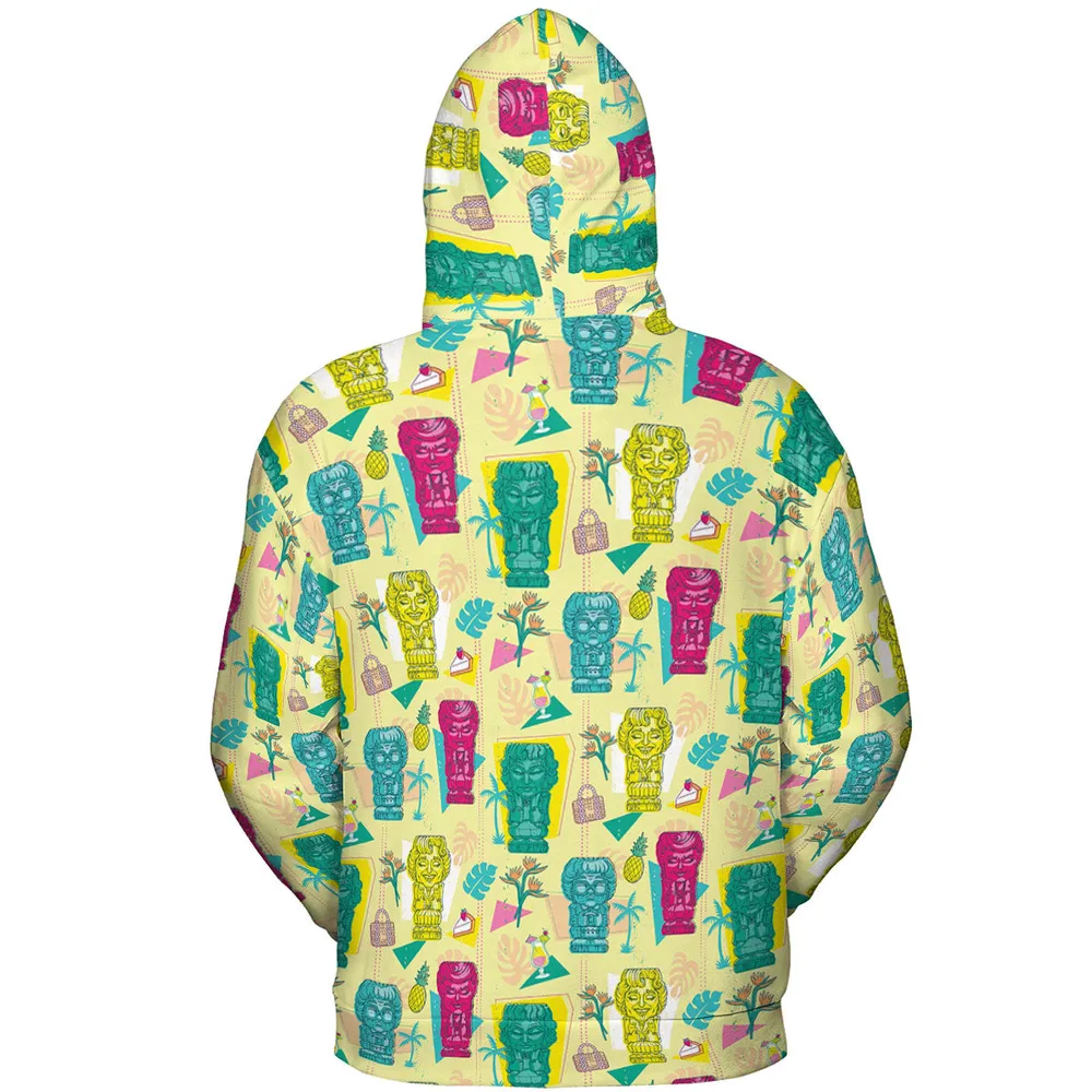 Golden Girls Tiki Shack Aloha All-over Print Hoodie - 5
