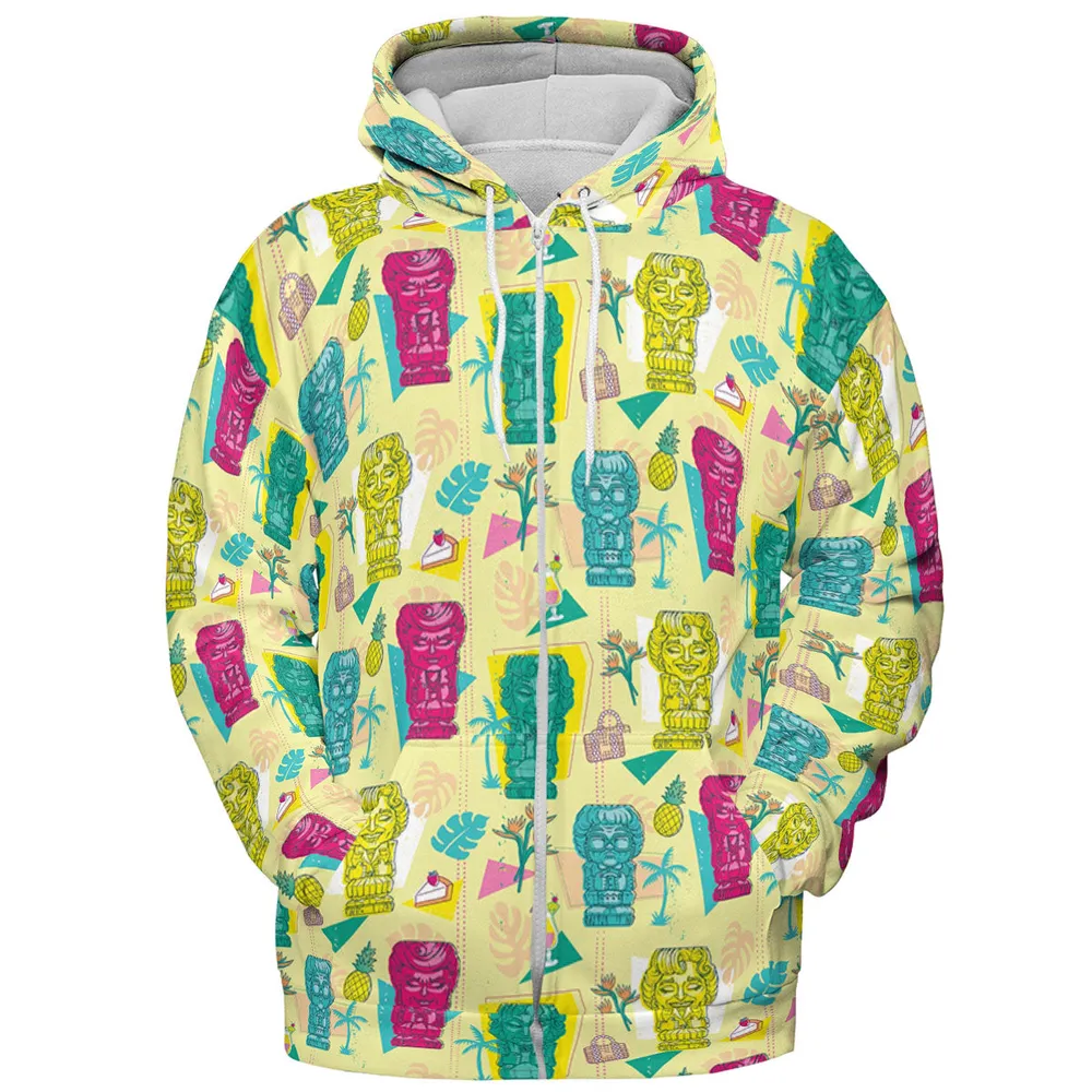 Golden Girls Tiki Shack Aloha All-over Print Hoodie - 4